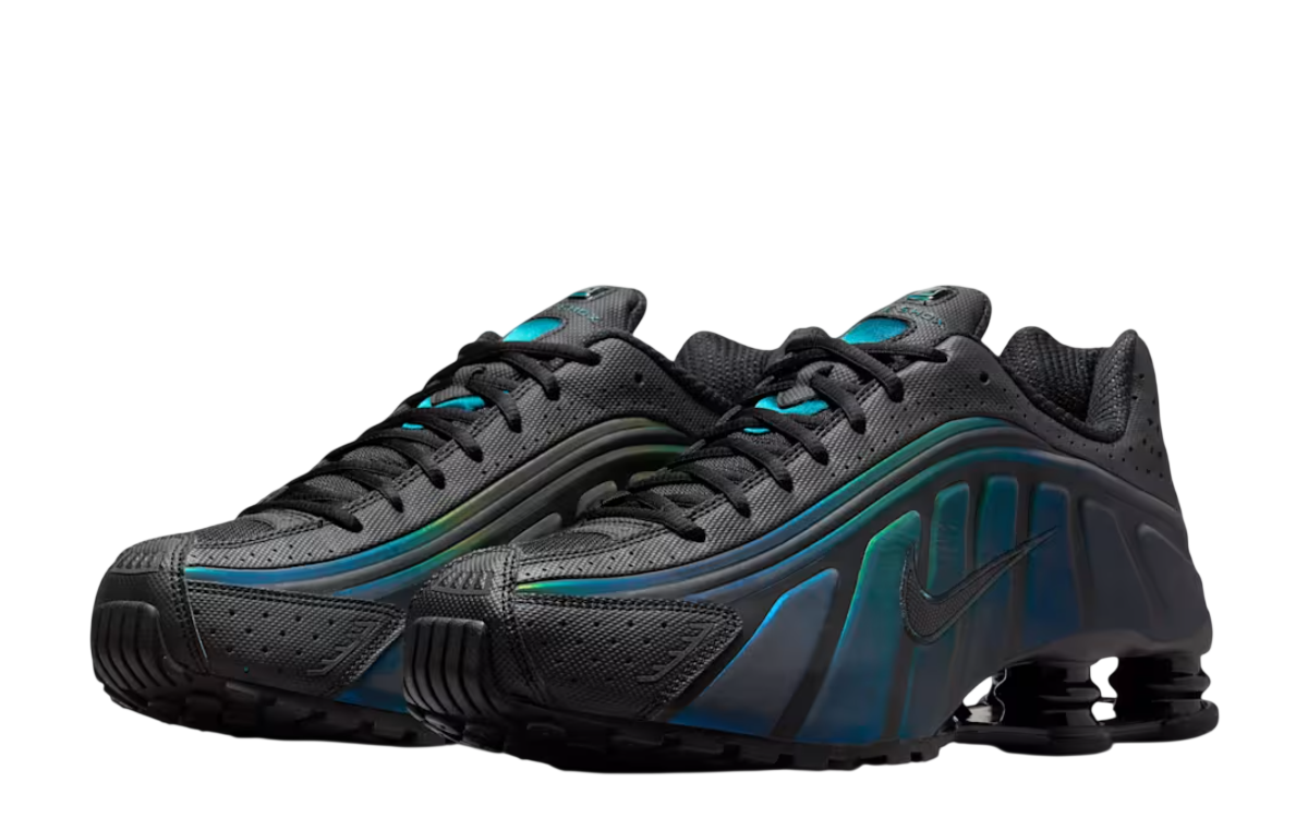 Nike Shox R4 SE (Black/Black-Seaweed)