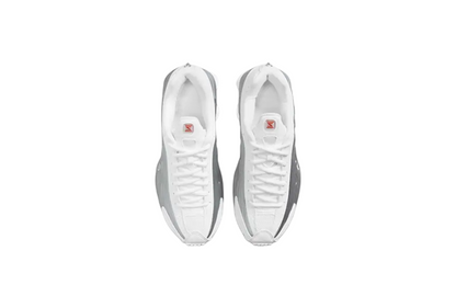 Nike Shox R4 (GS) (White/Metallic Silver-White)