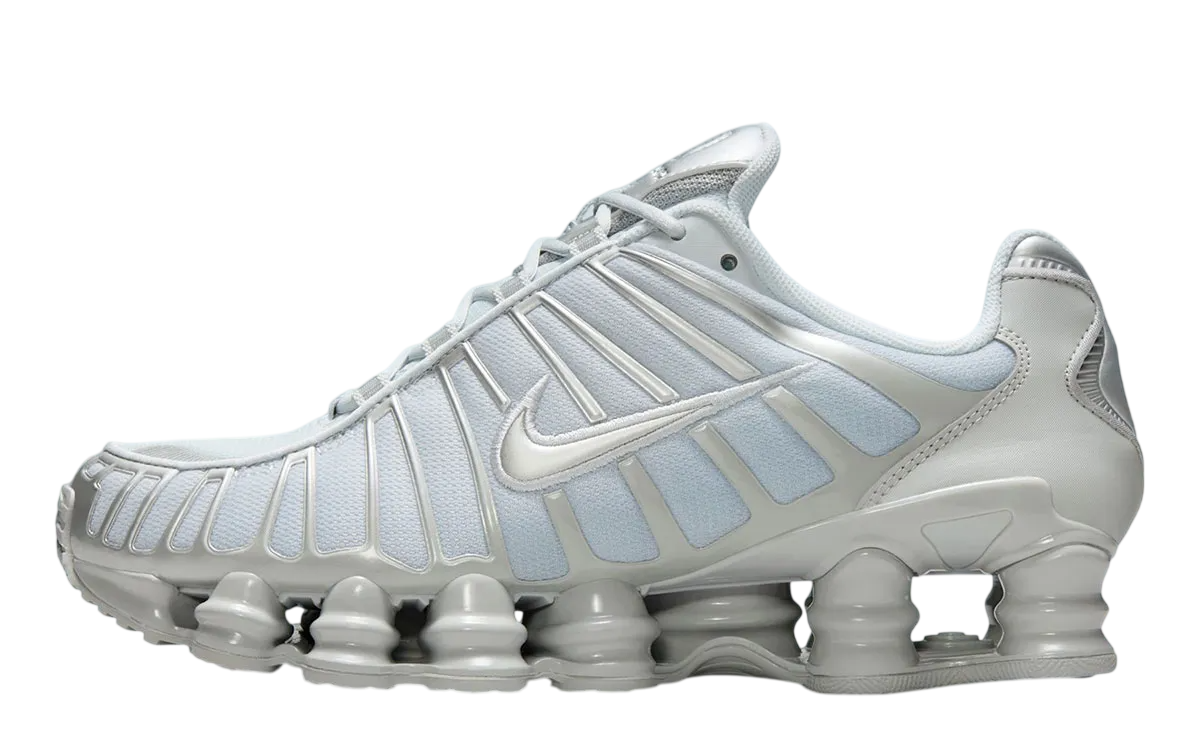 Womens Nike Shox TL (Pure Platinum/Metallic Silver)