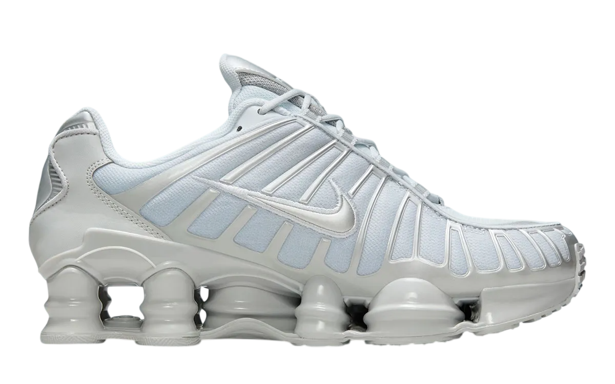 Womens Nike Shox TL (Pure Platinum/Metallic Silver)