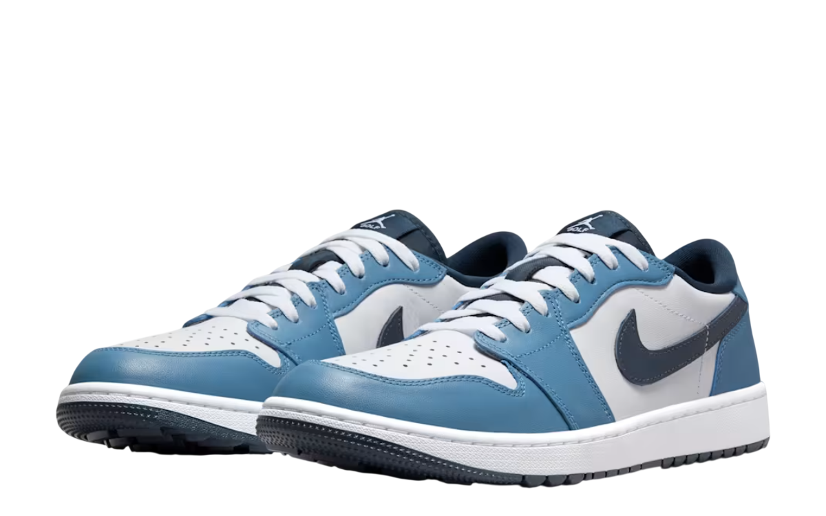 Air Jordan 1 Low Golf (White/Aegean Storm)