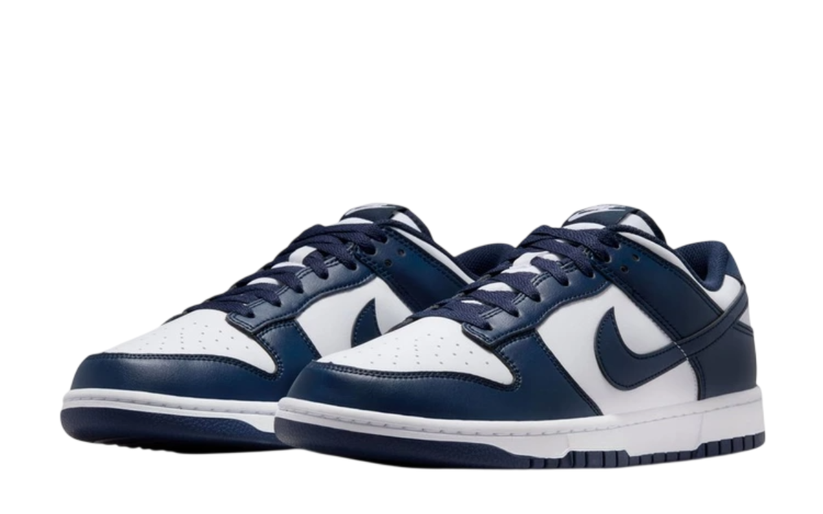 Nike Dunk Low Retro (White/Midnight Navy)
