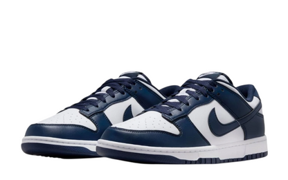 Nike Dunk Low Retro (White/Midnight Navy)