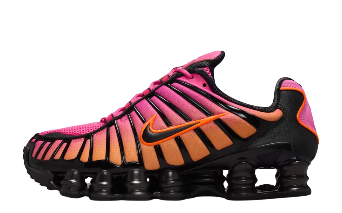 Womens Nike Shox TL Fade (Pinksicle/Metallic Black/Total Orange)