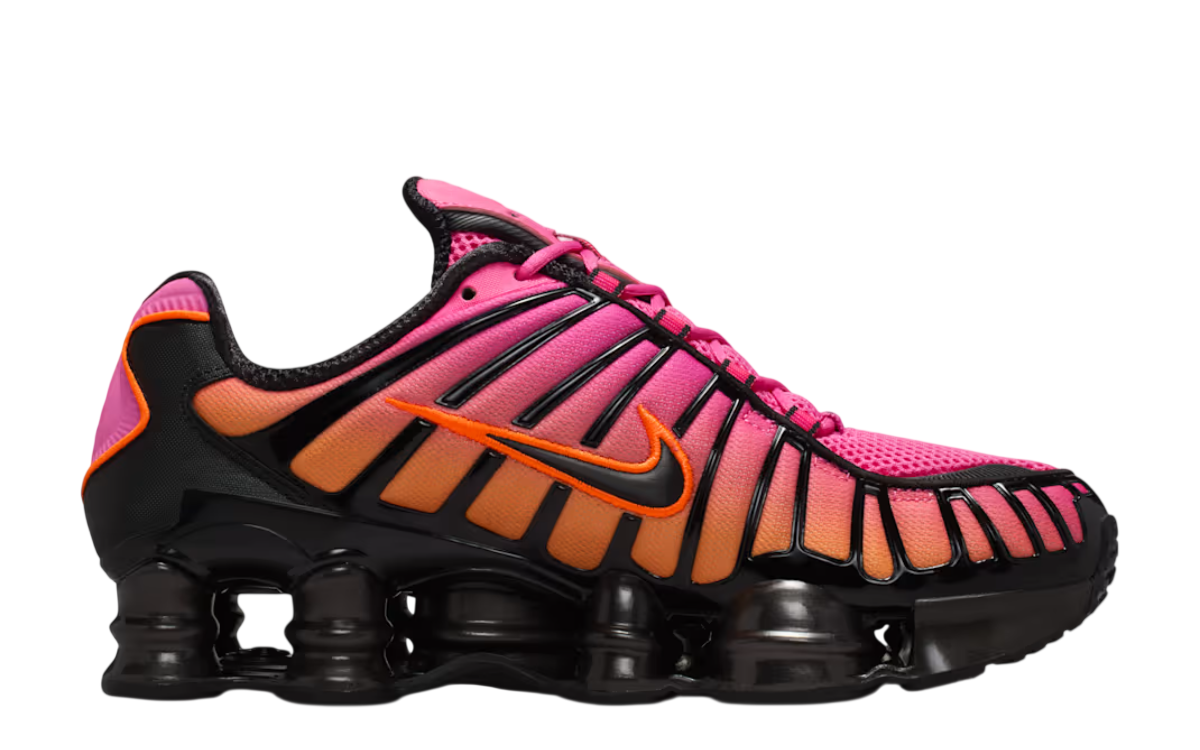 Womens Nike Shox TL Fade (Pinksicle/Metallic Black/Total Orange)