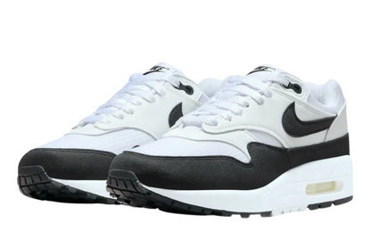 Womens Nike Air Max 1 (White/Black)