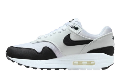 Womens Nike Air Max 1 (White/Black)