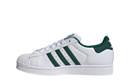 Adidas Superstar II (Cloud White/Collegiate Green)