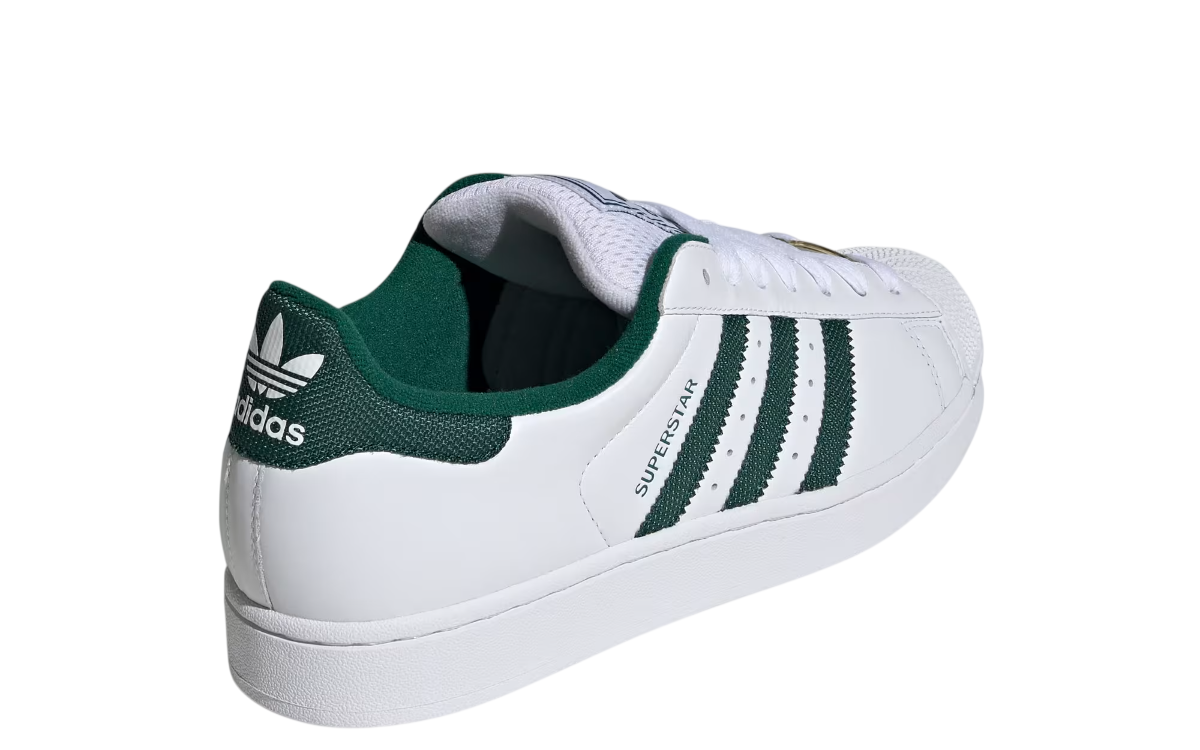 Adidas Superstar II (Cloud White/Collegiate Green)