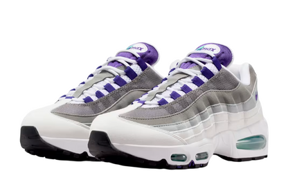 Nike Air Max 95 Big Bubble (White/Court Purple)