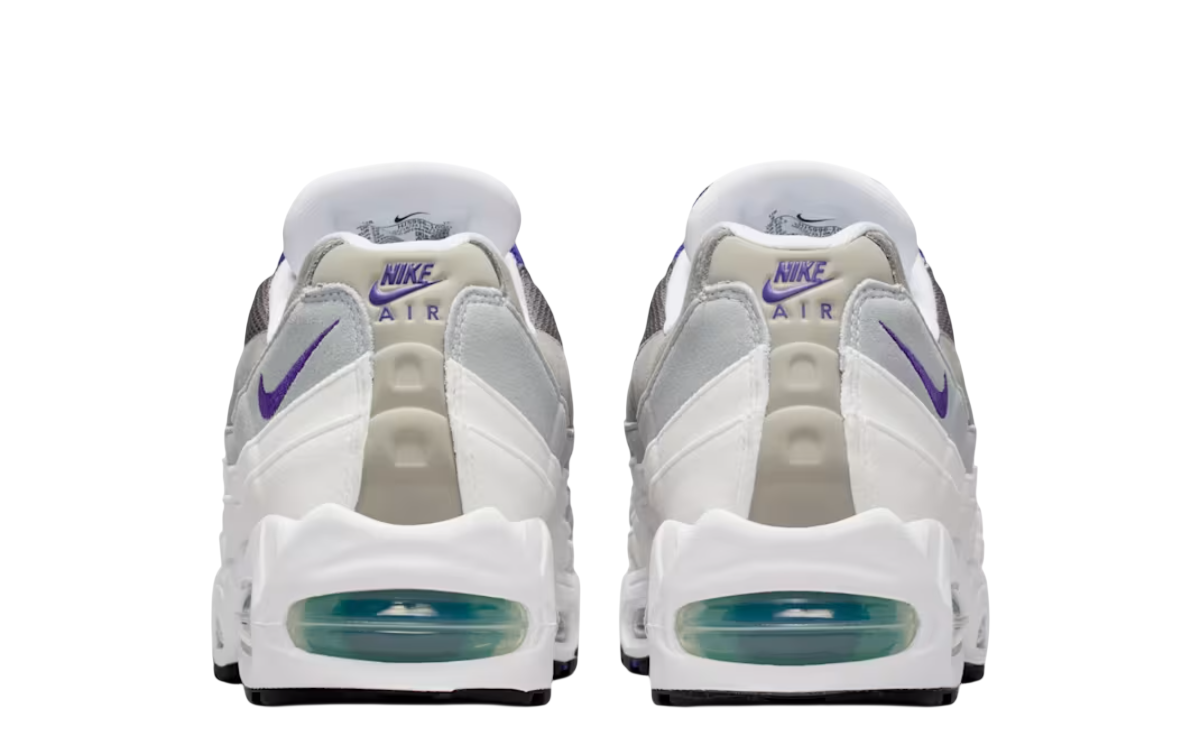 Nike Air Max 95 Big Bubble (White/Court Purple)