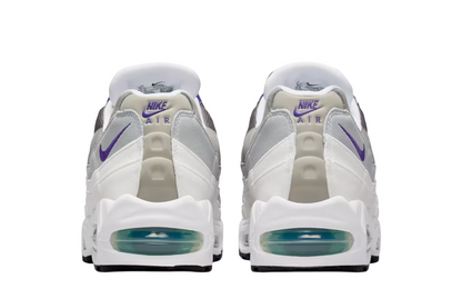 Nike Air Max 95 Big Bubble (White/Court Purple)