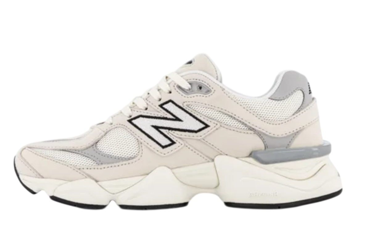 Womens New Balance 9060 (Sea Salt/Raincloud)