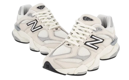 Womens New Balance 9060 (Sea Salt/Raincloud)