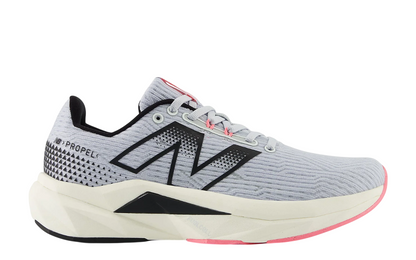 Womens New Balance FuelCell Propel v5 (Granite/ Navy)