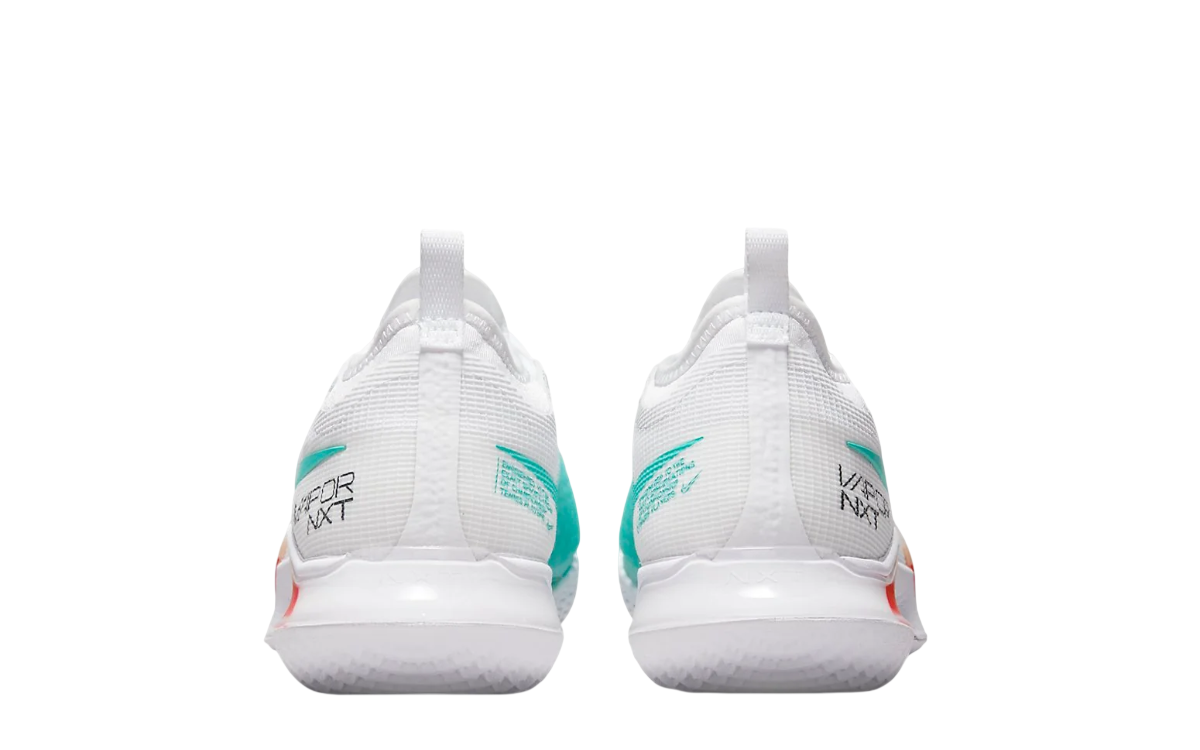 Womens Nike React Vapor NXT Hardcourt (White/Teal)