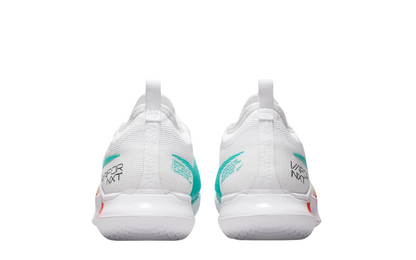 Womens Nike React Vapor NXT Hardcourt (White/Teal)