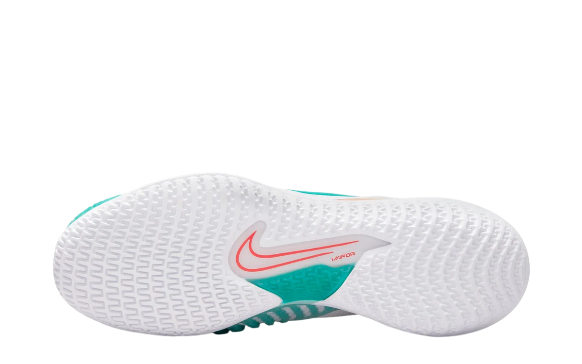 Womens Nike React Vapor NXT Hardcourt (White/Teal)