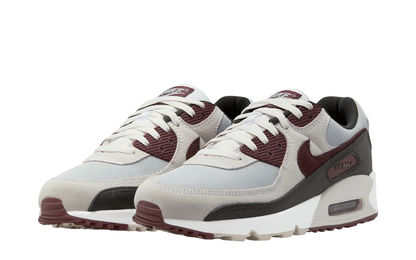 Nike Air Max 90 (Wolf Grey/Burgundy Crush)