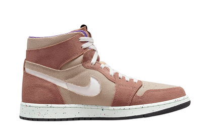Air Jordan 1 High Zoom Comfort (White/Fossil-Stone)