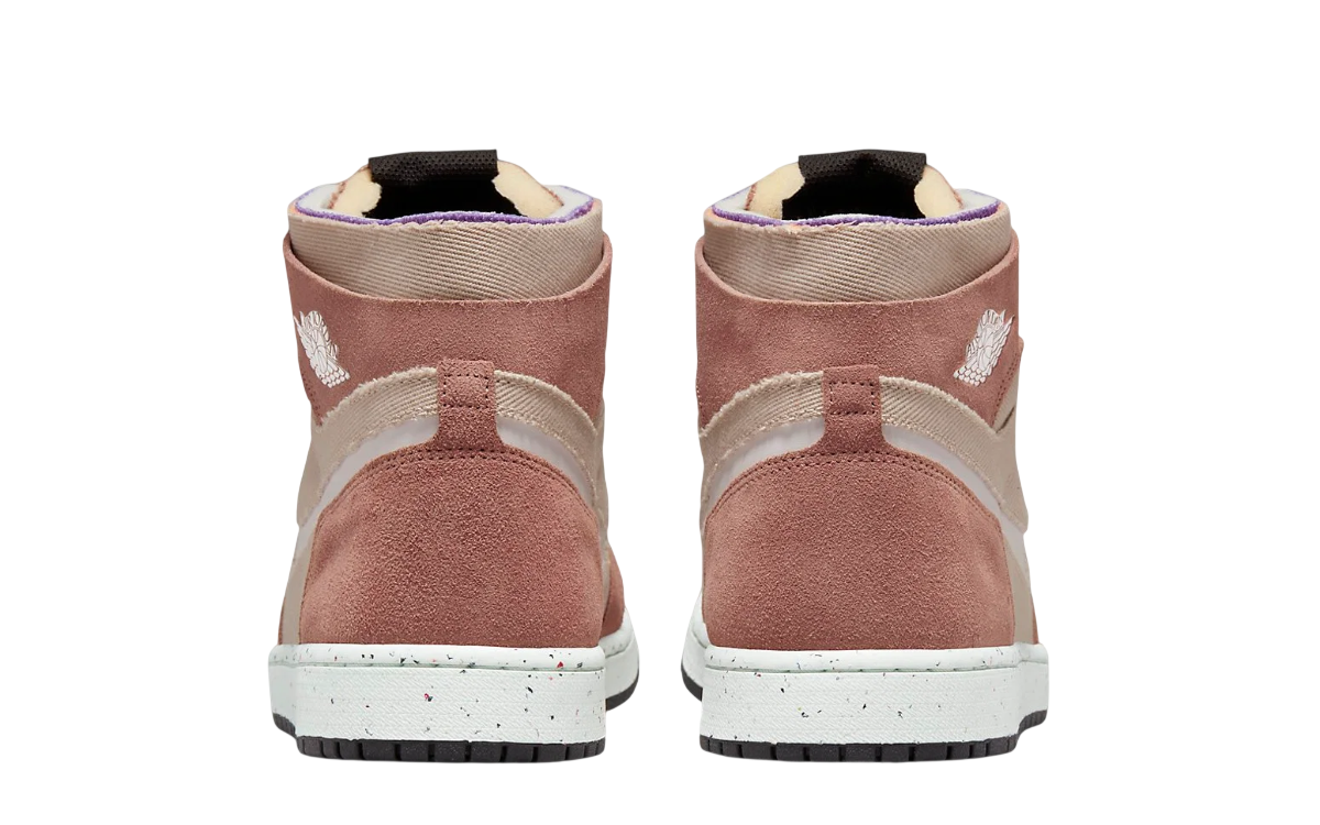 Air Jordan 1 High Zoom Comfort (White/Fossil-Stone)