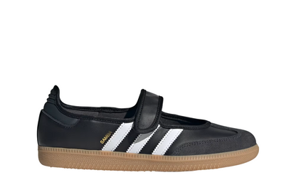Womens Adidas Samba Jane (White/Carbon/Black)