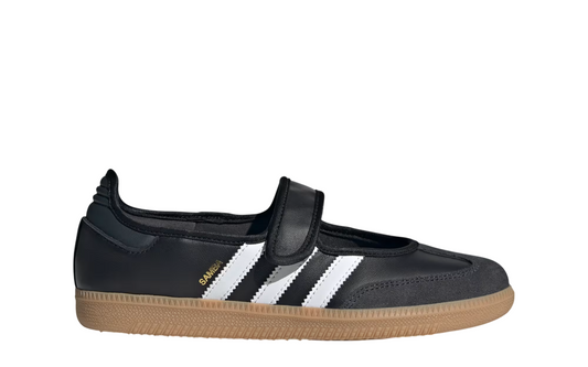Womens Adidas Samba Jane (White/Carbon/Black)