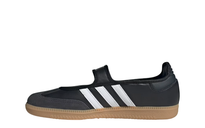 Womens Adidas Samba Jane (White/Carbon/Black)