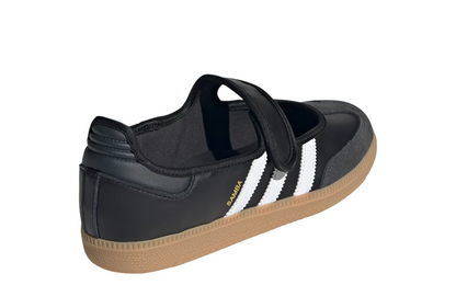 Womens Adidas Samba Jane (White/Carbon/Black)