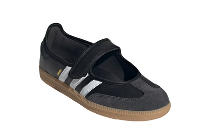 Womens Adidas Samba Jane (White/Carbon/Black)