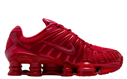 Womens Nike Shox TL (Triple Red)