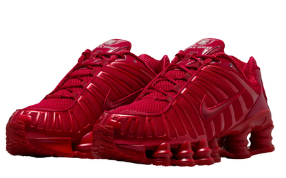 Womens Nike Shox TL (Triple Red)