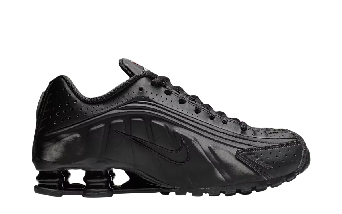 Womens Nike Shox R4 (Black)