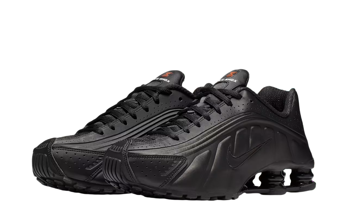 Womens Nike Shox R4 (Black)