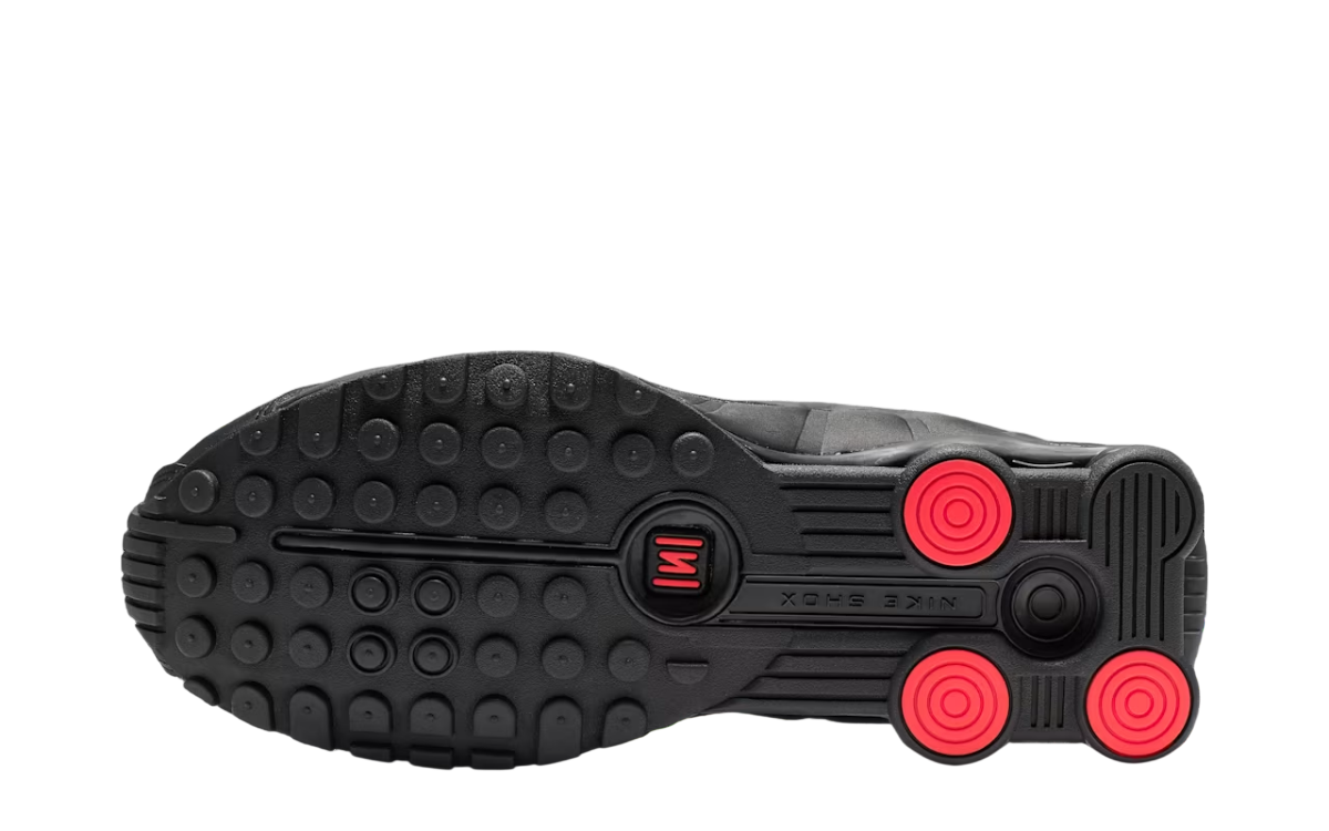 Womens Nike Shox R4 (Black)