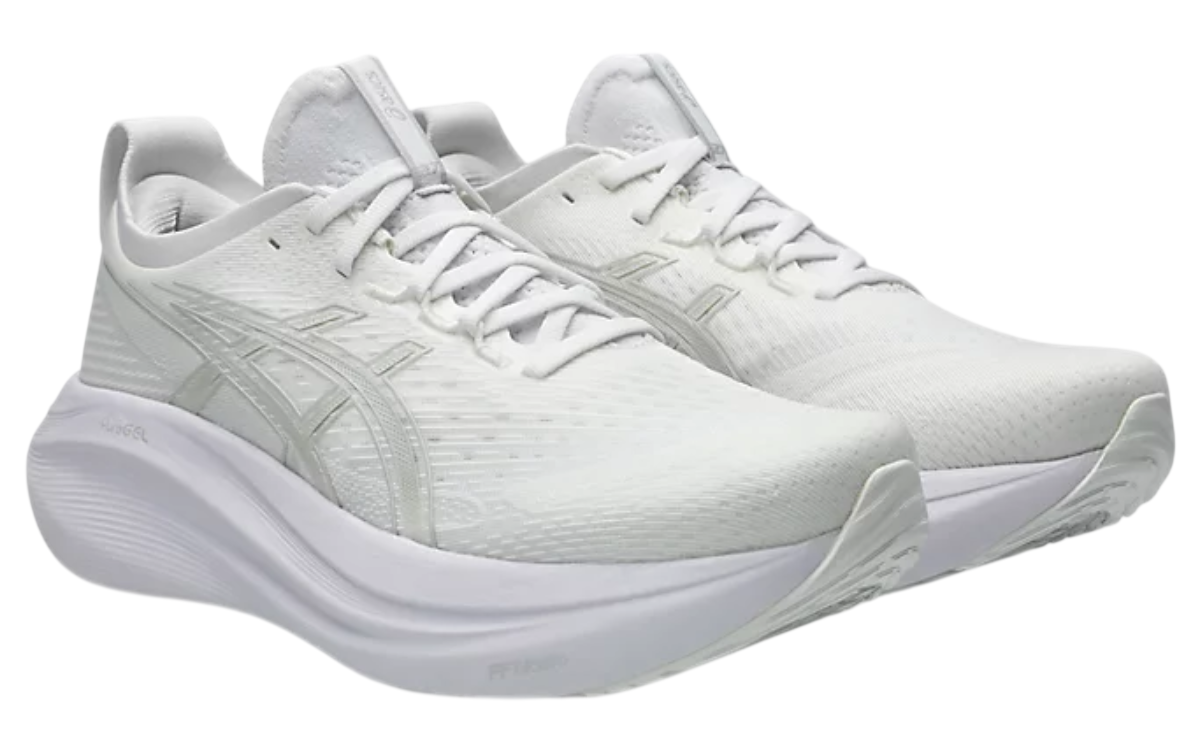Asics GEL-NIMBUS 27 (White/Glacier Grey)