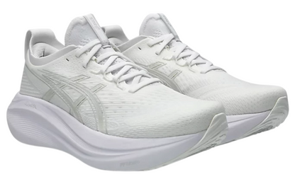 Asics GEL-NIMBUS 27 (White/Glacier Grey)