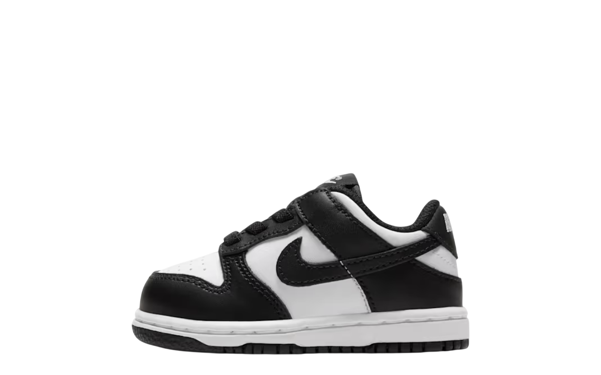 Nike Dunk Low Baby/Toddler (Black/White)