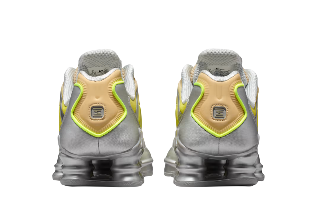 Womens Nike Shox TL Fade (Gold/Volt-Metallic Silver)