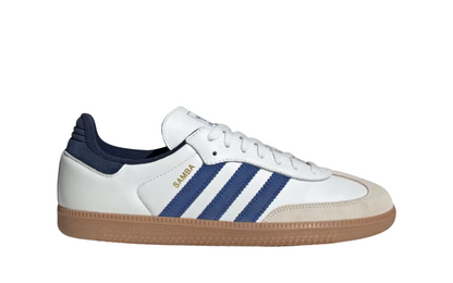 Adidas Samba OG (White/Royal Blue)