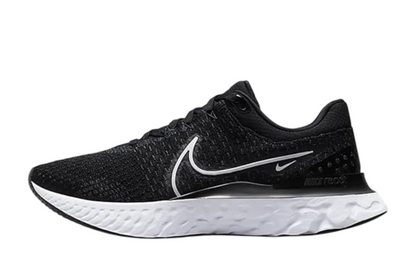 Nike React Infinity Run Flyknit 3 (Black/White)