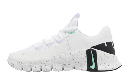 Womens Nike Free Metcon 5 (White/Black/Teal)