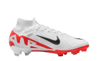 Nike Zoom Superfly 9 Elite FG (White/Orange)