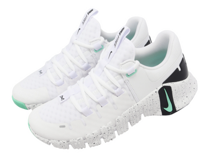 Womens Nike Free Metcon 5 (White/Black/Teal)