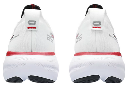 Asics GEL-NIMBUS 25 (White/Red)