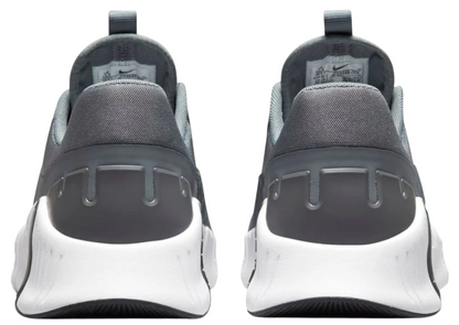 Nike Free Metcon 5 training shoes showing supportive upper and reinforced midsole for stability during workouts.