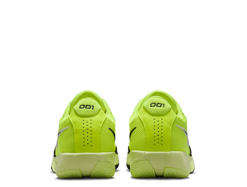 Nike GT Cut Academy Volt basketball shoe sole showing traction pattern for maximum grip and agility on the court