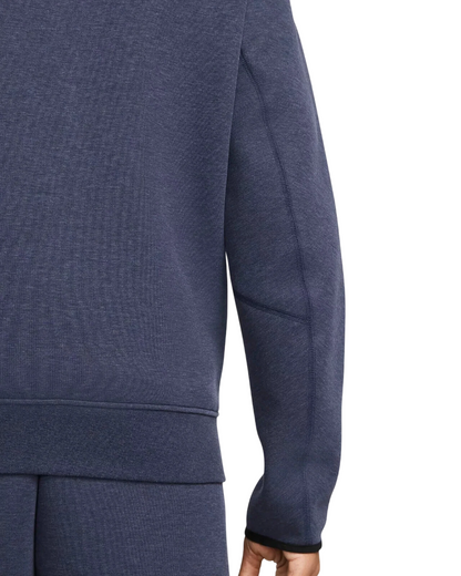 Nike Sports Tech Fleece Windrunner Full-Zip Hoodie (Obsidian Heather/Black)